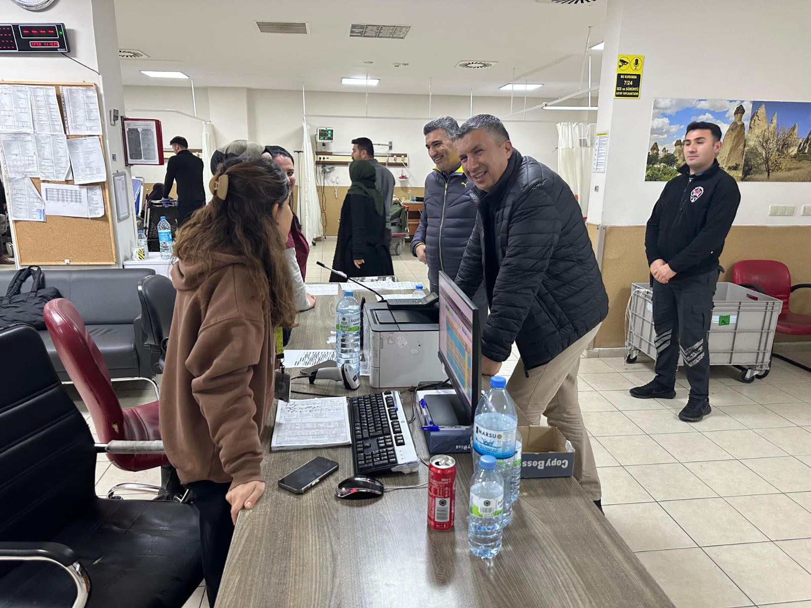 Nevşehir İl Sağlık Müdürü Tartar’dan Gece Acil Servis Ziyareti